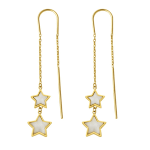 Golden Star Earrings